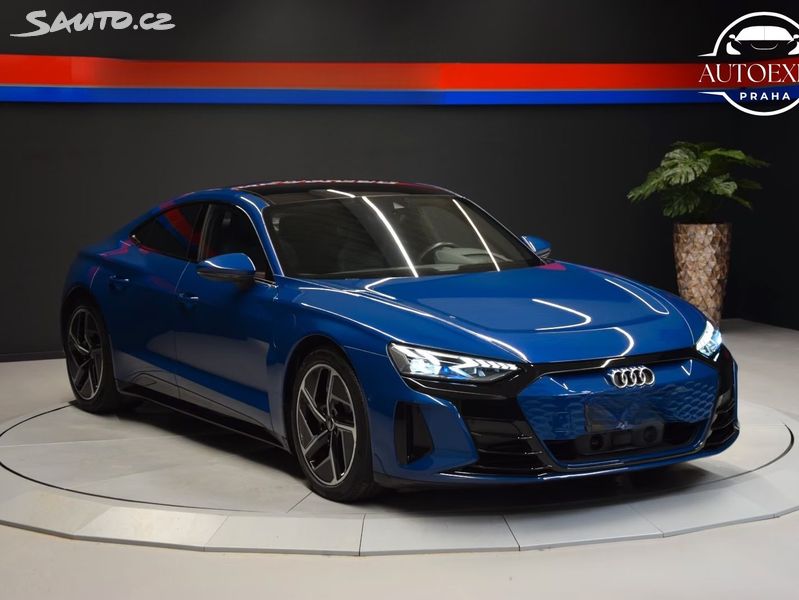 Audi e-tron GT, QUATTRO*KŮŽE*PANORAMA*HEAD-UP